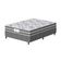 Conjunto Box Casal Mola Ensacada Prodormir Solar Bambu Cinza