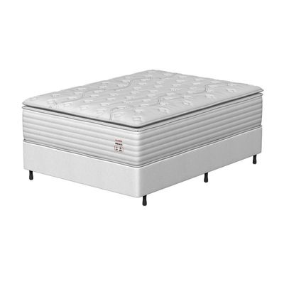 Conjunto Box Viúva Mola Prodormir Hercules New Branco