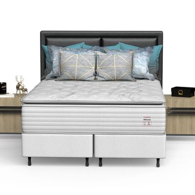 Conjunto Box King Mola Prodormir Hercules New Branco