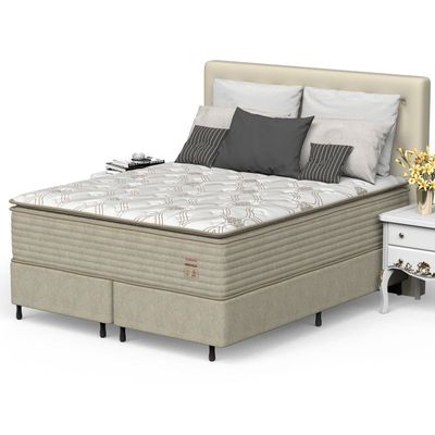 Conjunto Box King Mola Prodormir Hercules New Marrom