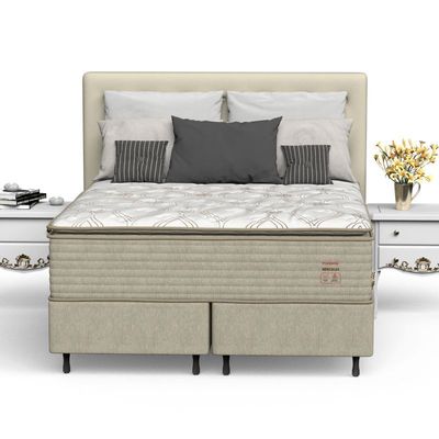 Conjunto Box King Mola Prodormir Hercules New Marrom