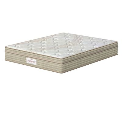 Colchão Queen Mola Ensacada Prodormir Outback New Bege