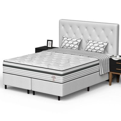 Colchão King Mola Ensacada Prodormir Max Springs