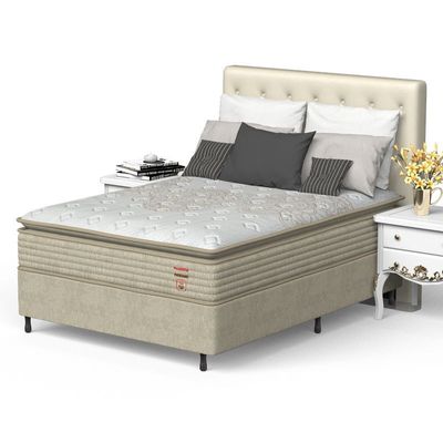 Conjunto Box Viúva Espuma Prodormir Fiorano