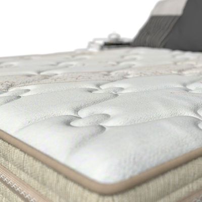 Conjunto Box Queen Mola Ensacada Prodormir Outback New Bege