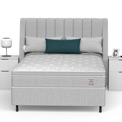 Conjunto Box Casal Mola Ensacada Prodormir Loft