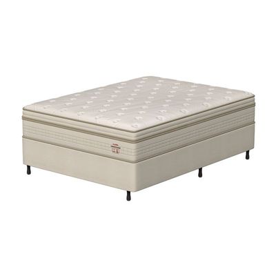 Conjunto Box Viúva Mola Ensacada Prodormir Comfort Bambu