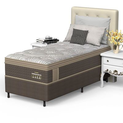 Conjunto Box Solteiro Mola Ensacada Prodormir Copenhague