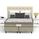 Conjunto Box Queen Mola Ensacada Prodormir Outback New Marrom