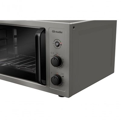 Forno De Bancada Mueller Com Grill Titânio 50L MFB50B 220V