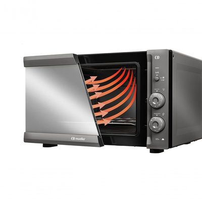 Forno De Bancada Mueller Com Grill Espelhado 50L MFB50F 220V