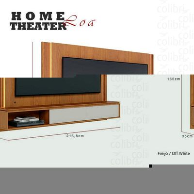 Home Suspenso Loa Freijó Off White – Colibri