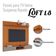 Painel Para Tv Home Suspenso Ripado Loft 1.8 Nature Gianduia - Imcal