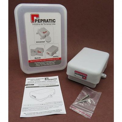 Torneira De Pedal Pepratic Acionamento Joelho Ou Coxa Válvula Mecânica Parede Balcão