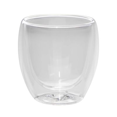Copo Le Double Wall em Vidro Transparente 250ml