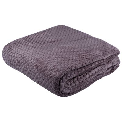 Manta Cobertor Casal Flannel Cazza Pompom Rosa