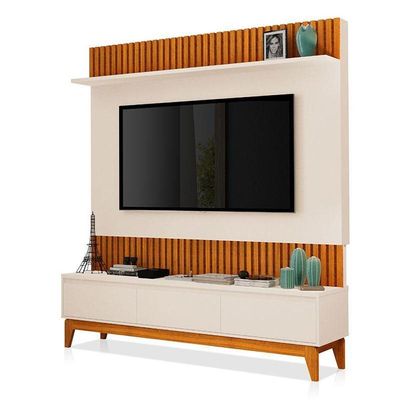 Painel Para Ambiente Antalya Freijó Off White - Luapa