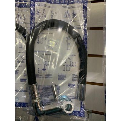 Torneira Gourmet C61 Flexível De Cozinha Preta 1-4 De Volta