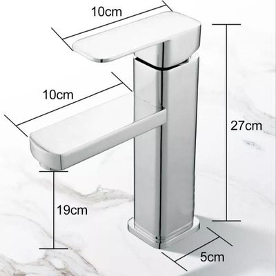 Torneira Alta Para Banheiro Metal Misturador Monocomando
