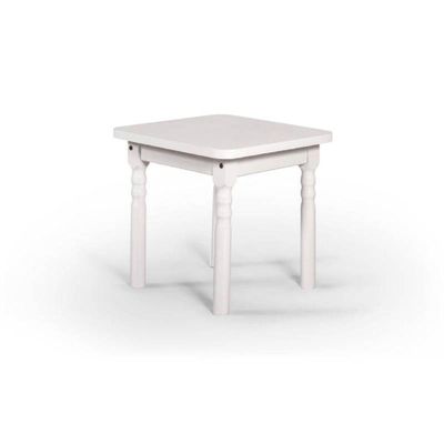 Conjunto Mesinha Infantil Branca 4 Cadeiras Turquesa