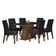 Conjunto Sala De Jantar Mesa Tampo De Madeira 6 Cadeiras Luciana Madesa Rustic Preto Oxford