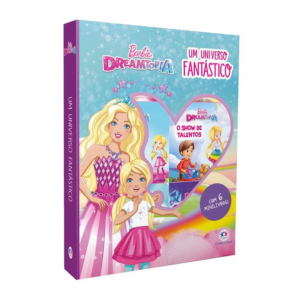 Livro Minibox Ciranda Cultural Barbie Dreamtopia Um Universo Fantástico Livro Minibox Ciranda Cultural Barbie Dreamtopia Um Universo Fantástico