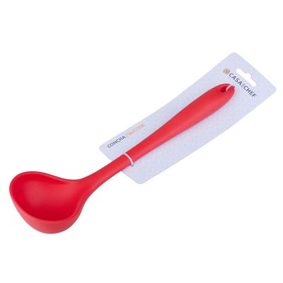 Concha Cazza Easy em Silicone Vermelha