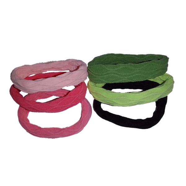 Kit Elástico de Cabelo Meia Zalike com Textura 3 Unidades - Item Sortido