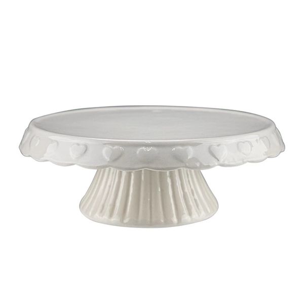 Prato Bolo Le Cake Branco 20cm Prato Bolo Le Cake Branco 20cm