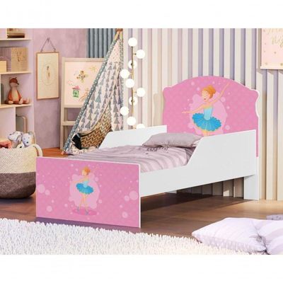 Mini Cama Bailarina Com Colchão