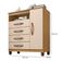 Guarda Roupa Casal Imperial Com Cômoda Sapateira Cannes Carvalho Americano Off White – Incorplac