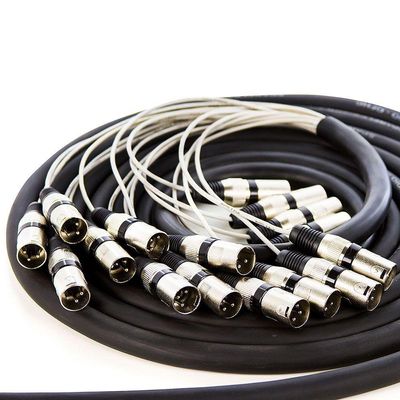 Multicabos Conectores Xlr 16 Vias Cirilo Cabos - 5 Mt