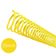 Espirais para Encadernação Amarelo 25mm 160 Folhas 45 und