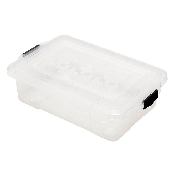 Caixa Organizadora São Bernardo Container em Plástico Cristal 1,85l Caixa Organizadora São Bernardo Container em Plástico Cristal 1,85l