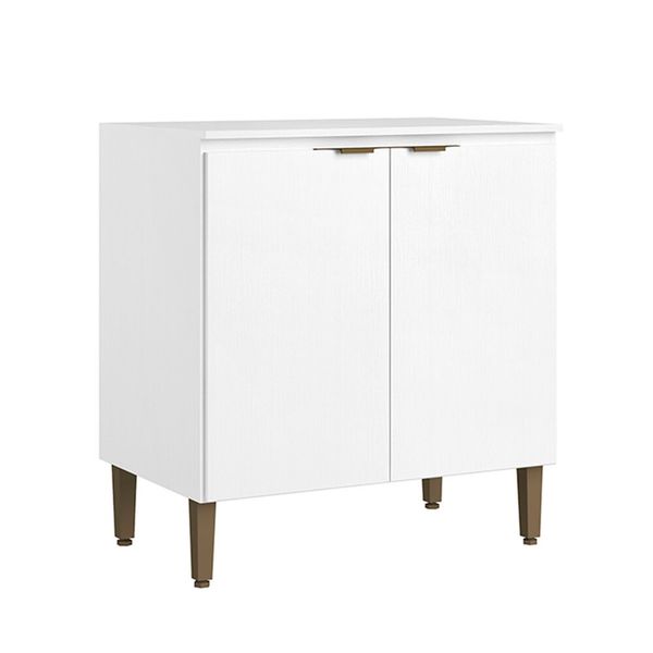 Balcão Leticia 80cm 2 Portas THB Branco