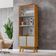 Cristaleira 2 Portas Madri Naturalle Natura/off White