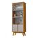 Cristaleira 2 Portas Madri Naturalle Natura/off White