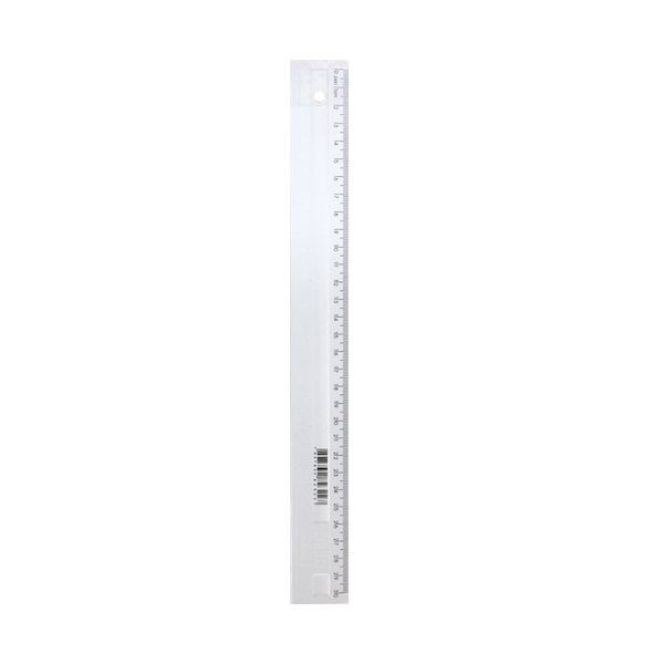 Régua Dellocolor Cristal Transparente 30cm