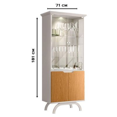Cristaleira Vicenza Off White Ype – New Ceval