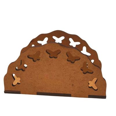 Porta Guardanapo Em Mdf - Kit 10 Unidades