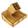 Porta Guardanapo E Sachê Em Mdf - Kit 10 Unidades