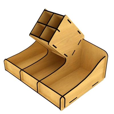 Porta Guardanapo E Sachê Em Mdf - Kit 10 Unidades