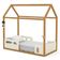 Mini Cama Montessoriana Liv Off White Freijó Com Colchão - Matic