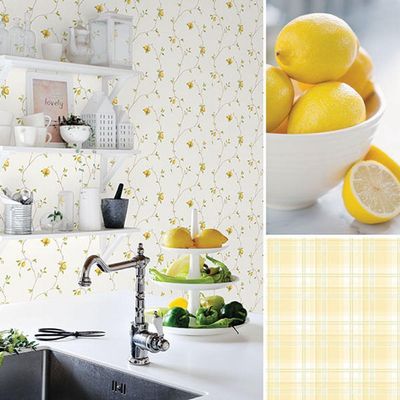 Papel De Parede Kitchen Recipes G12268 - Rolo 10m X 0,53m