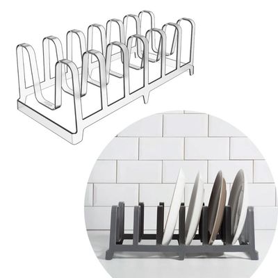 Organizador de Tampas de Panela Armário Formas Travessa Natural