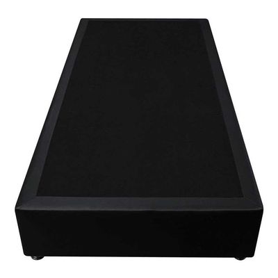 Base Box Para Cama Solteiro 88x188cm Liz S05 Sintético Preto - Mpozenato