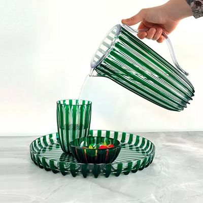 Jarra com tampa em bio plástico Guzzini Dolcevita Esmeralda 1,7 litro