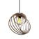 Luminária Teto Tipo Pendente Espinha Mdf - Completa Mdf Cru