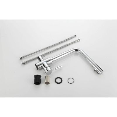 Torneira Monocomando Dupla Saída Gourmet Misturador Cozinha Cromado Dc-6021 Para Filtro