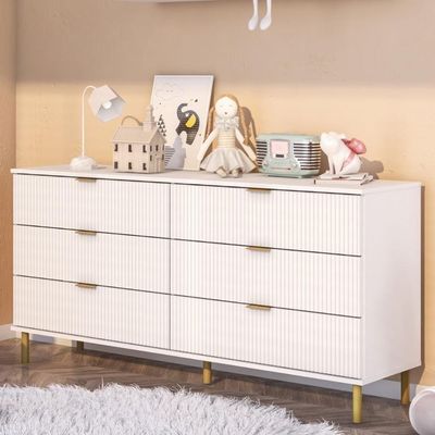 Berço Multifuncional 3x1 + Cômoda Ditália Bbi-51 Dm-240 Branco